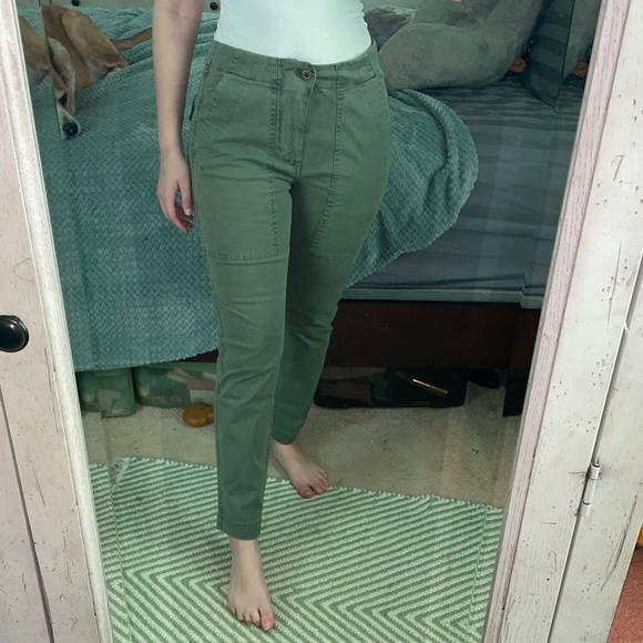 J Crew Army Green pants - Picture 11 of 15
